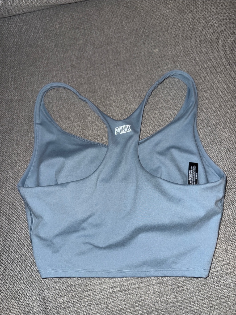 Pink (Victoria’s Secret) Bralette. Light Blue. Size Small (Read Description). - Picture 2 of 2
